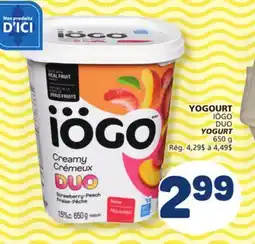 Marché Bonichoix IÖGO DUO YOGURT offer