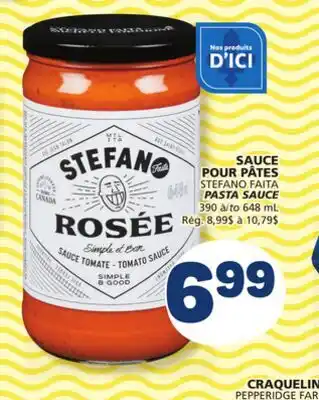 Marché Bonichoix STEFANO FAITA PASTA SAUCE offer