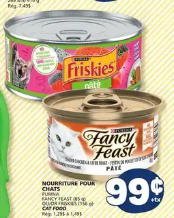 Marché Bonichoix PURINA FANCY FEAST (85 g) OR FRISKIES (156 g) CAT FOOD offer