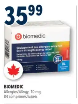 Familiprix BIOMEDIC, Allergy, 10 mg, 84 tablets offer