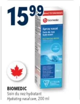 Familiprix BIOMEDIC Hydrating nasal care offer