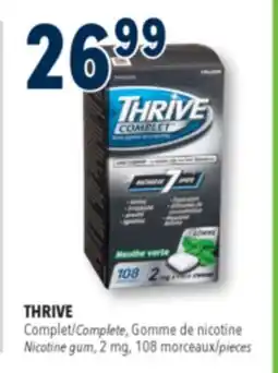 Familiprix THRIVE Complete, Nicotine gum, 2 mg, 108 pieces offer