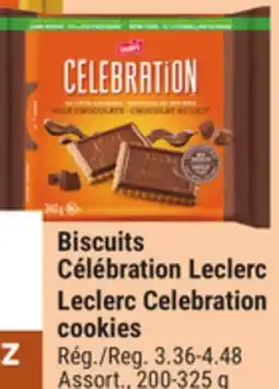 Giant Tiger Leclerc Celebration cookies offer