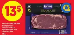 Maxi BIFTECK DE CONTRE-FILET VIEILLI FAMILLE FONTAINE | AGED BEEF STRIP LOIN STEAK offer