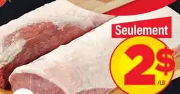 Maxi DEMI-LONGE DE PORC DÉSOSSÉE, FRAÎCHE, EMBALLAGE SOUS-VIDE, 4,41/KG offer