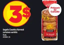 Maxi BAGELS COUNTRY HARVEST, 6 UN offer