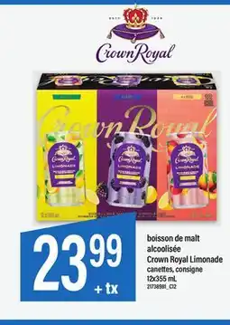 Maxi Boisson de malt alcoolisée Crown Royal offer