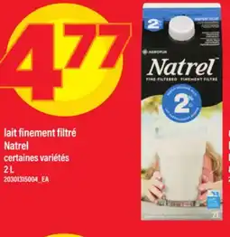 Maxi LAIT FINEMENT FILTRÉ NATREL offer