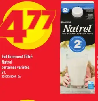 Maxi LAIT FINEMENT FILTRÉ NATREL offer