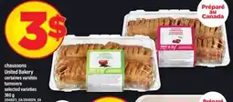 Maxi CHAUSSONS UNITED BAKERY | TURNOVERS offer