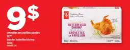 Maxi CREVETTES EN PAPILLON PANÉES | PCMD | BREADED BUTTERFLIED SHRIMP offer