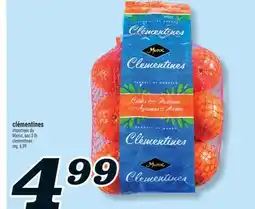 Marché Richelieu CLÉMENTINES | CLEMENTINES offer