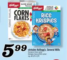 Marché Richelieu CÉRÉALES KELLOGG'S, GENERAL MILLS | KELLOGG'S, GENERAL MILLS CEREAL offer