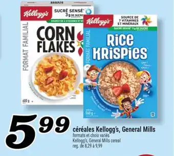 Marché Richelieu CÉRÉALES KELLOGG'S, GENERAL MILLS | KELLOGG'S, GENERAL MILLS CEREAL offer