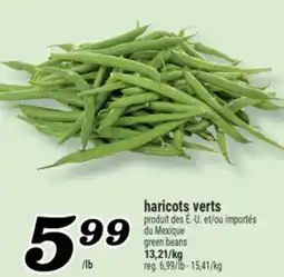 Marché Richelieu Haricots verts | Green beans offer