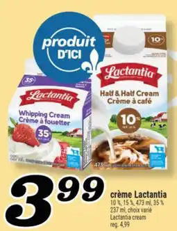 Marché Richelieu Crème Lactantia | Lactantia Cream offer