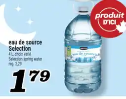Marché Richelieu EAU DE SOURCE SELECTION | SELECTION SPRING WATER offer