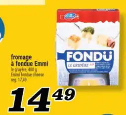 Marché Richelieu FROMAGE À FONDUE EMMI | EMMI FONDUE CHEESE offer