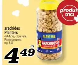 Marché Richelieu ARACHIDES PLANTERS | PLANTERS PEANUTS offer
