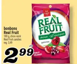 Marché Richelieu BONBONS REAL FRUIT | REAL FRUIT CANDIES offer