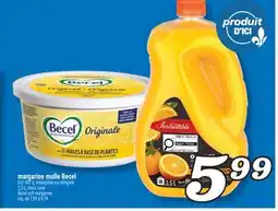Marché Richelieu MARGARINE MOLLE BECEL | BECEL SOFT MARGARINE offer