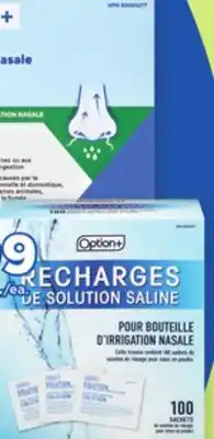Proxim Option Refill kit or refills for nasal irrigation offer