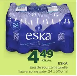 Proxim ESKA Natural spring water offer