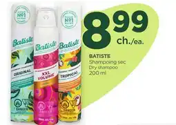 Proxim BATISTE Dry shampoo offer