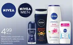Proxim NIVEA, NIVEA MEN Selected body washes or deodorants offer