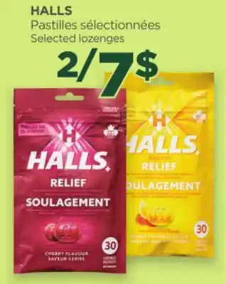 Proxim HALLS Selected lozenges offer
