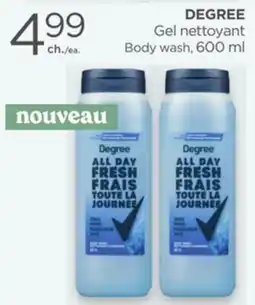 Proxim DEGREE Body wash offer