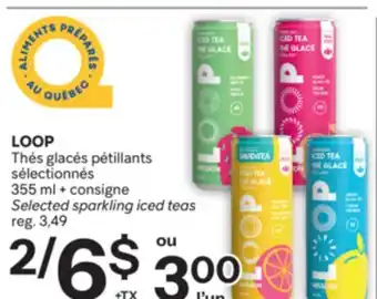 Brunet LOOP Thés glacés pétillants sélectionnés offer