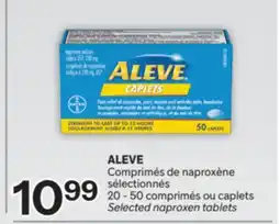 Brunet ALEVE Comprimés de naproxène sélectionnés offer