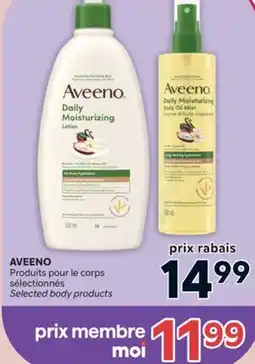 Brunet AVEENO Produits pour le corps offer