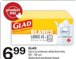 Brunet GLAD Sacs à ordures sélectionnés offer