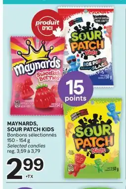 Brunet MAYNARDS, SOUR PATCH KIDS Bonbons sélectionnés offer