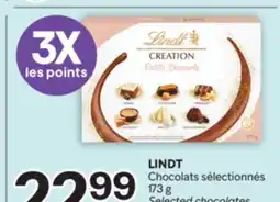 Brunet LINDT Chocolats sélectionnés 173 g Selected offer