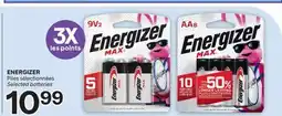 Brunet ENERGIZER Piles sélectionnées offer