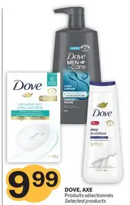 Brunet DOVE, AXE Produits sélectionnés offer