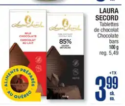 Jean Coutu LAURA SECORD Chocolate bars offer