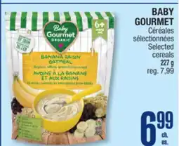 Jean Coutu BABY GOURMET Selected cereals offer
