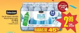Jean Coutu SELECTION Natural spring water offer