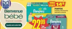 Jean Coutu PAMPERS Selected products offer