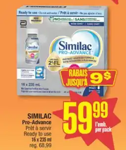 Jean Coutu SIMILAC Pro-Advance Ready to use offer