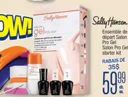 Jean Coutu SALLY HANSEN Salon Pro Gel starter kit offer