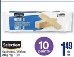 Jean Coutu SELECTION Wafers offer