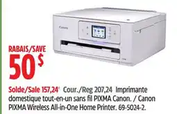 Canadian Tire Canon PIXMA Wireless All-in-One Home Printer offer