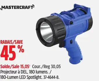 Canadian Tire 180-Lumen LED Spotlight offer