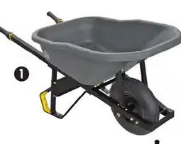Canadian Tire Gorilla 6 Cu-Ft Poly Wheelbarrow offer
