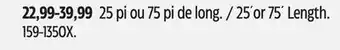 Canadian Tire 25´or 75´ Length offer